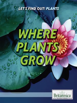 cover image of Where Plants Grow